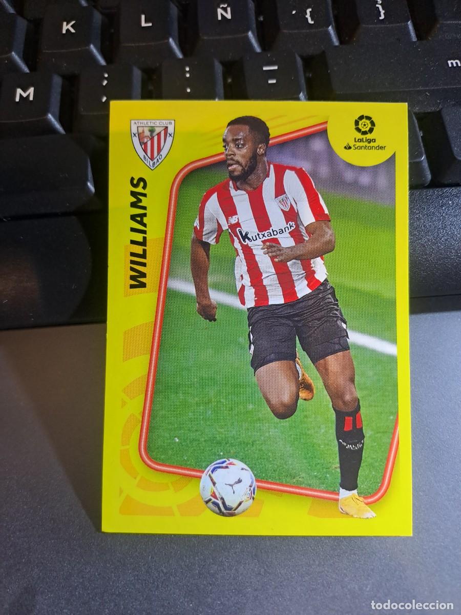 Coleccionismo Cromos antiguos: CROMO WILLIAMS 3 ATHLETIC CLUB DE BILBAO LIGA 2021 2022 21 22 ESTE PANINI NUNCA PEGADO