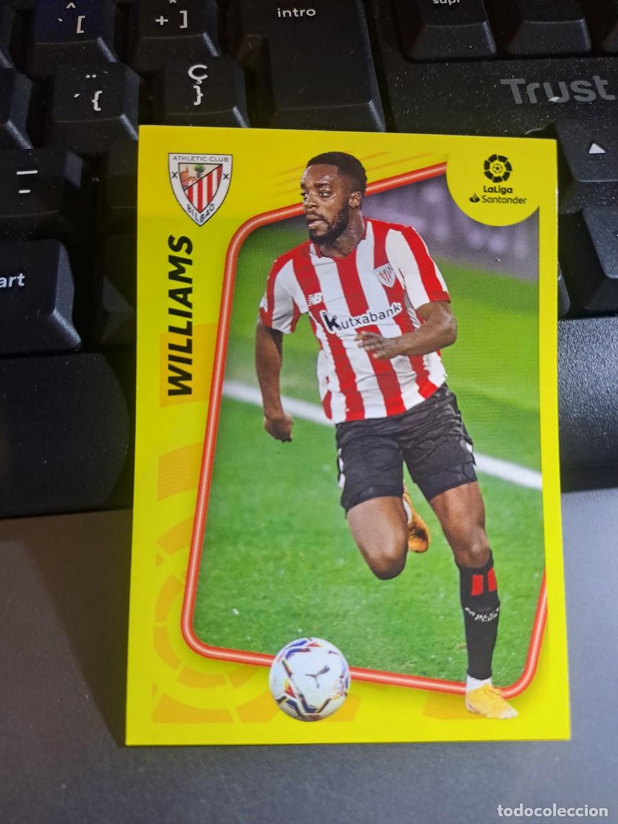 Coleccionismo Cromos antiguos: CROMO WILLIAMS 3 ATHLETIC CLUB DE BILBAO LIGA 2021 2022 21 22 ESTE PANINI NUNCA PEGADO