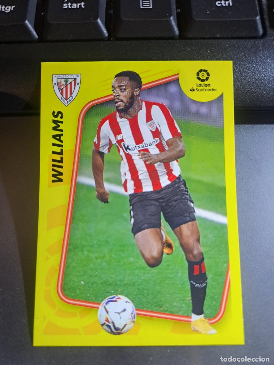 Coleccionismo Cromos antiguos: CROMO WILLIAMS 3 ATHLETIC CLUB DE BILBAO LIGA 2021 2022 21 22 ESTE PANINI NUNCA PEGADO
