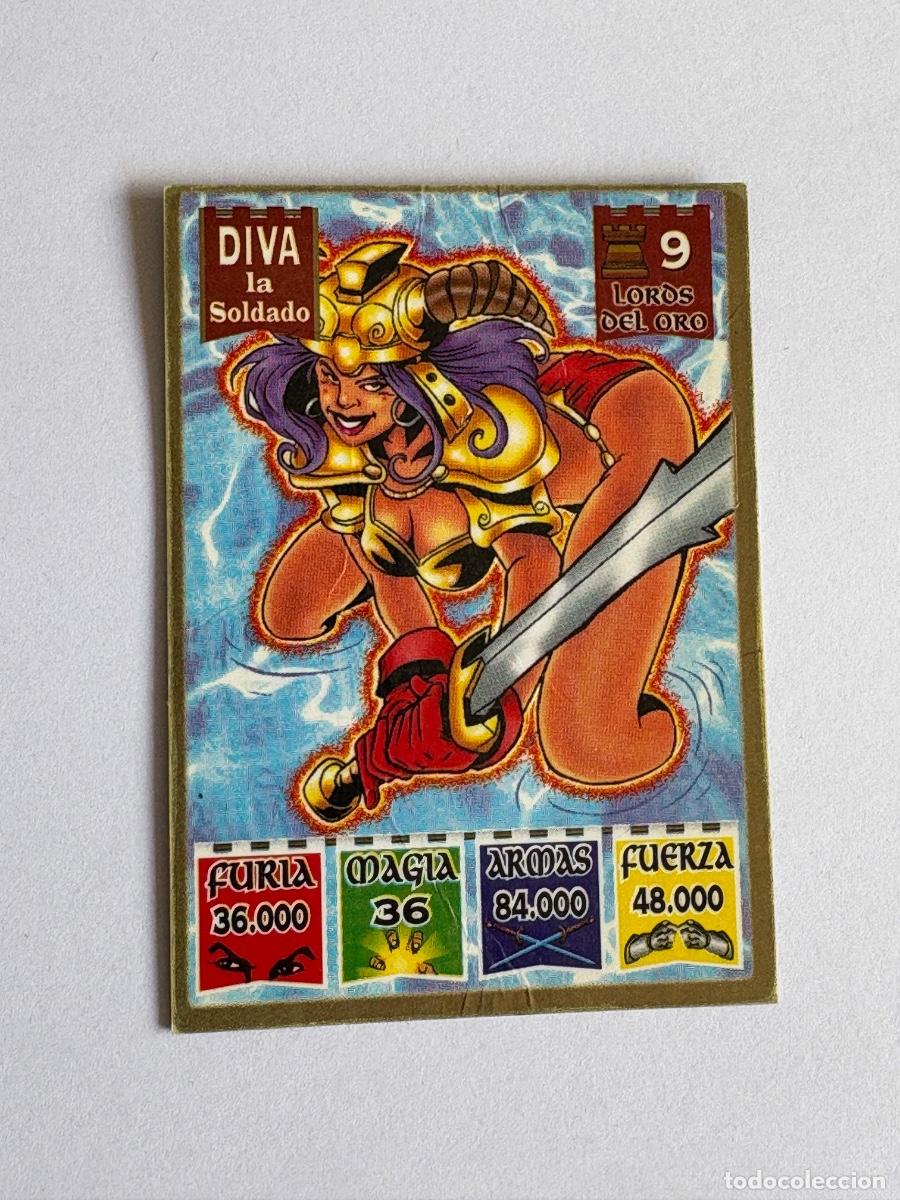 Coleccionismo Cromos antiguos: 18. CROMO BOLLYCAO BOLLY KAOS THE LEGEND N 9 DIVA LA SOLDADO LOROS DEL ORO