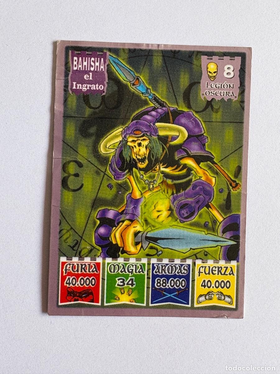 Coleccionismo Cromos antiguos: 18. CROMO BOLLYCAO BOLLY KAOS THE LEGEND N 8 BAHISHA EL INGRATO LEGI&Oacute;N OSCURA