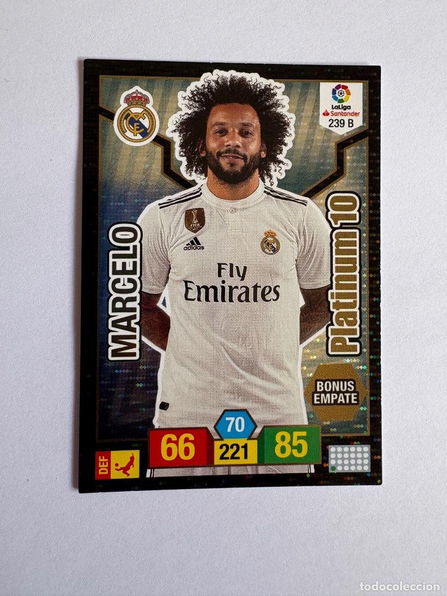 Coleccionismo Cromos antiguos: 18. CROMO ADRENALYN 2018-19 18-19 PLATINUM 10 MARCELO N 239 B