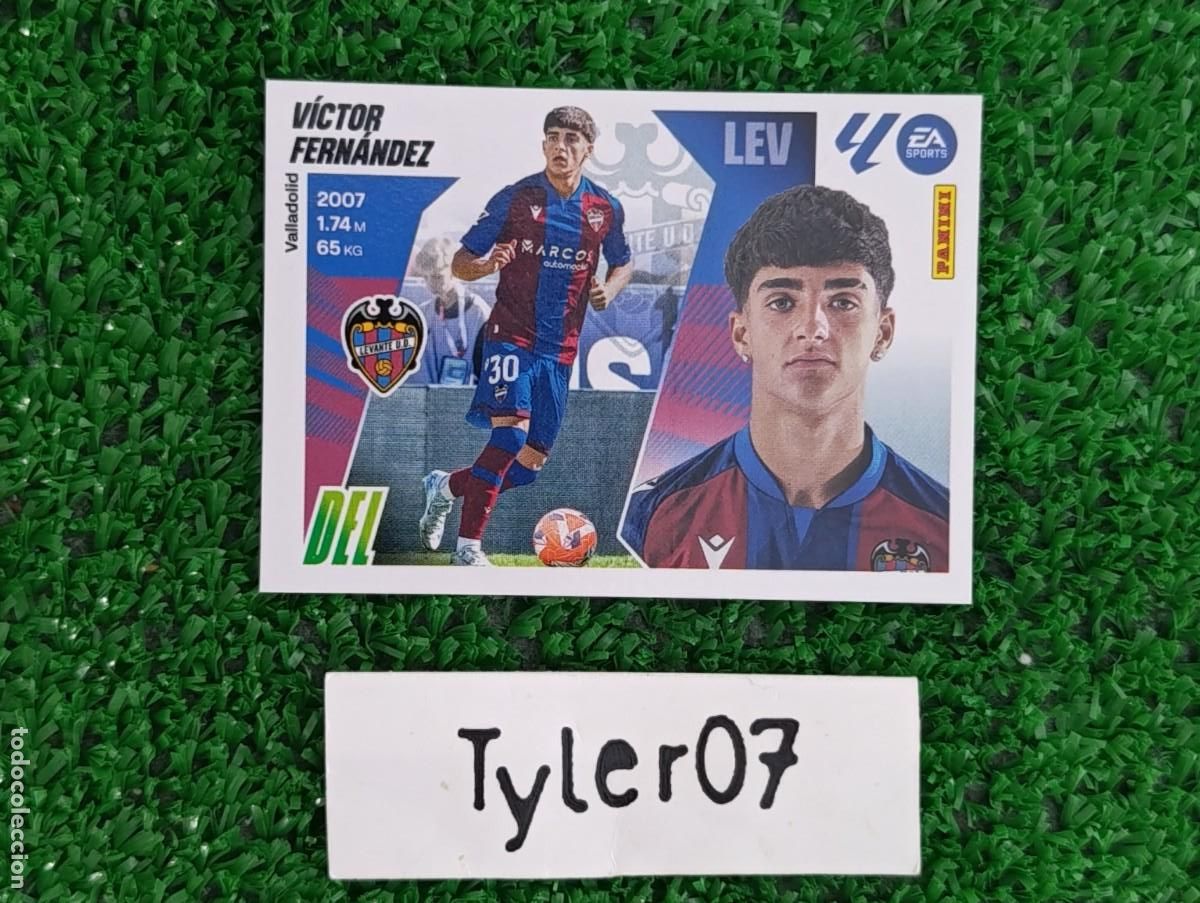 Coleccionismo Cromos antiguos: VICTOR FERNANDEZ LEVANTE 19B LIGA ESTE 2025 2026 25 26