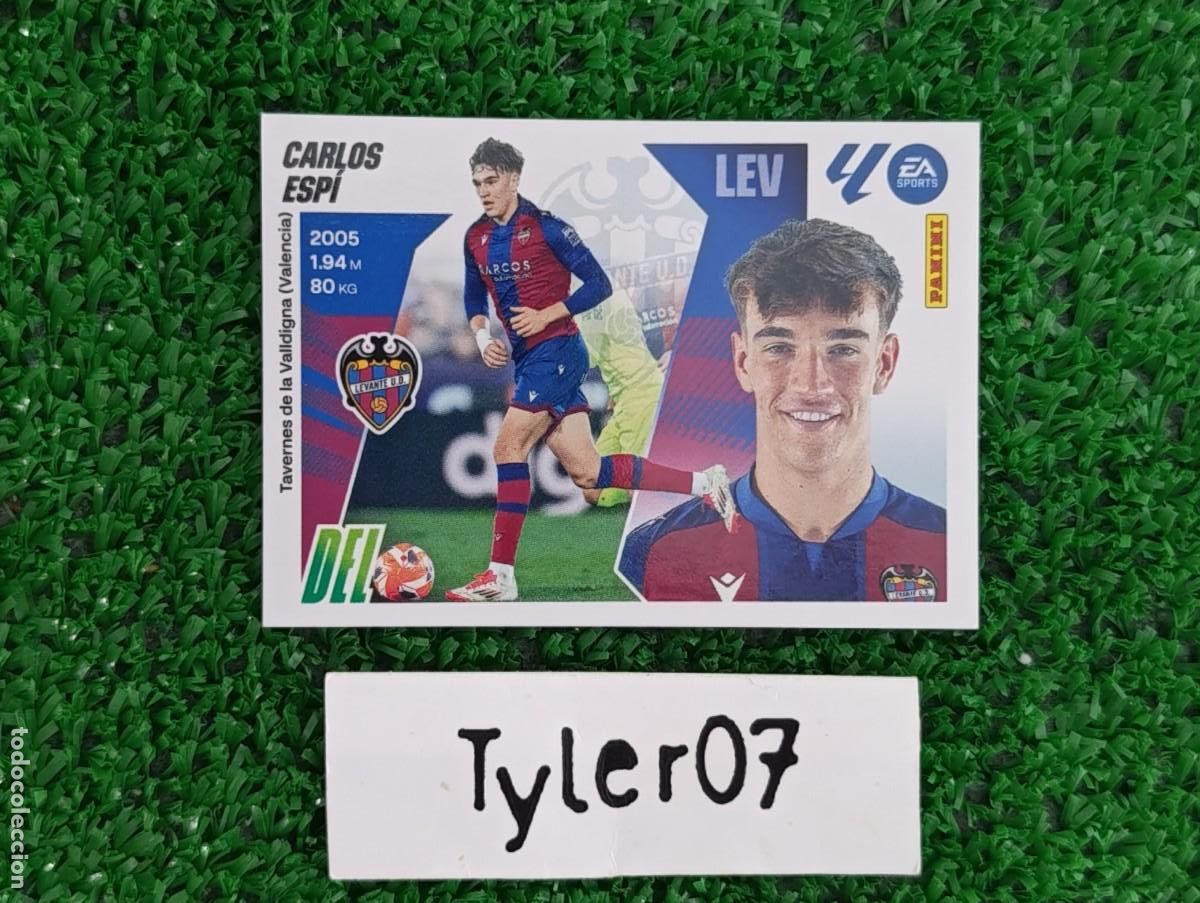 Coleccionismo Cromos antiguos: CARLOS ESPI LEVANTE 19A LIGA ESTE 2025 2026 25 26