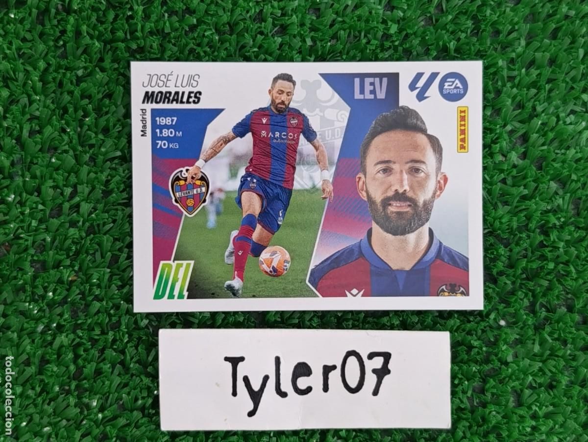 Coleccionismo Cromos antiguos: MORALES LEVANTE 18 LIGA ESTE 2025 2026 25 26