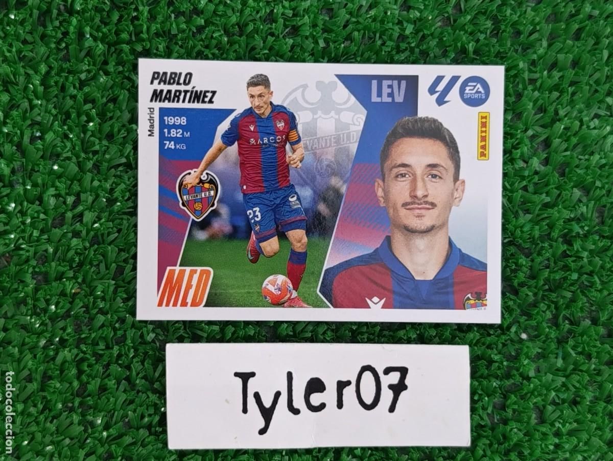 Coleccionismo Cromos antiguos: PABLO MARTINEZ LEVANTE 15 LIGA ESTE 2025 2026 25 26