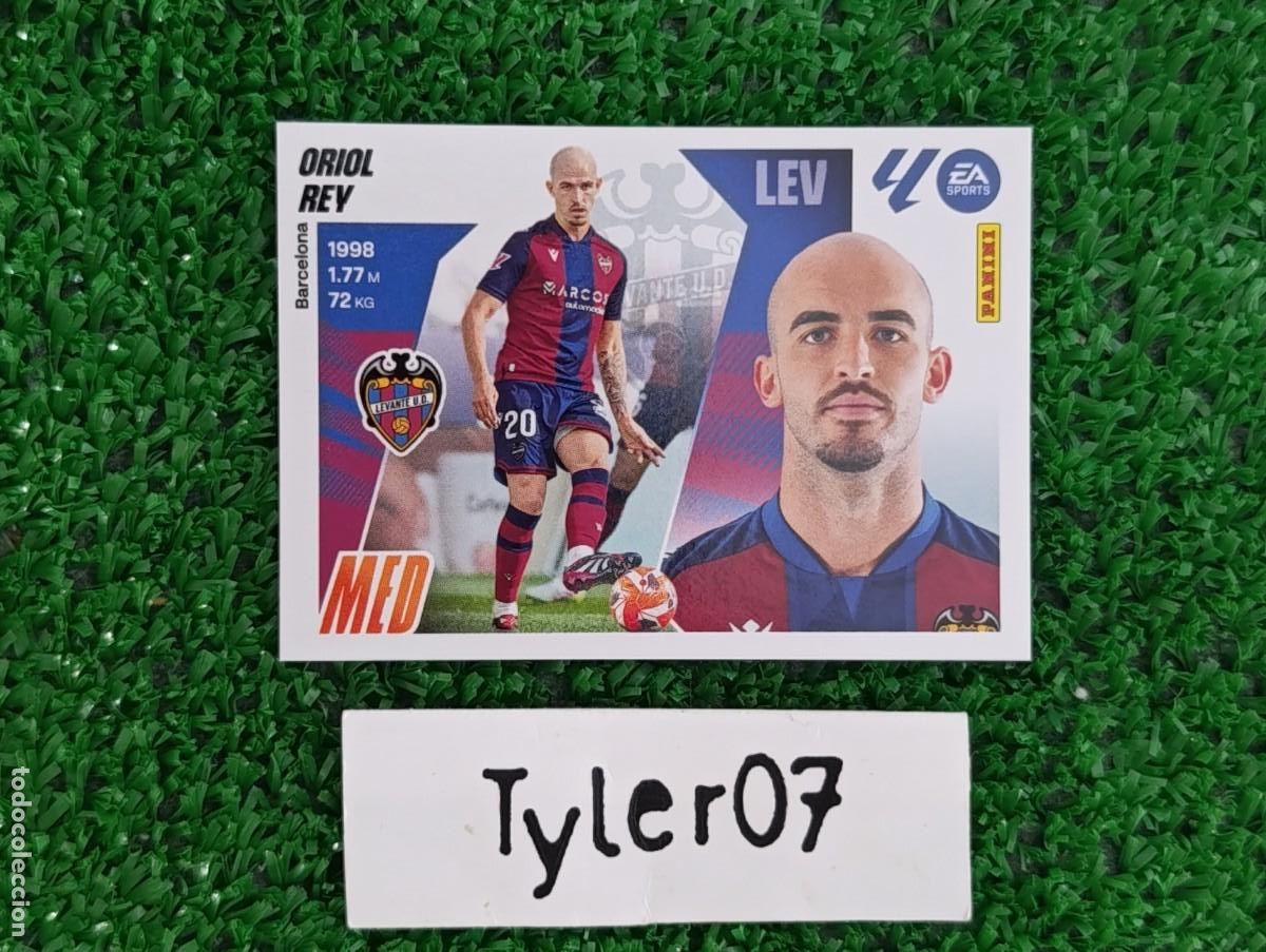 Coleccionismo Cromos antiguos: ORIOL REY LEVANTE 12 LIGA ESTE 2025 2026 25 26
