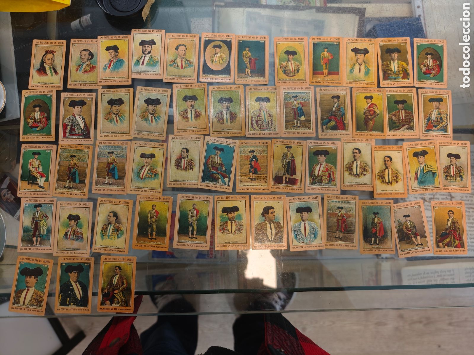 Coleccionismo Cromos antiguos: ​Lote 52 Cromos Antiguos Tauromaquia - Pastillas Dr. Andreu - A&ntilde;os 20/30