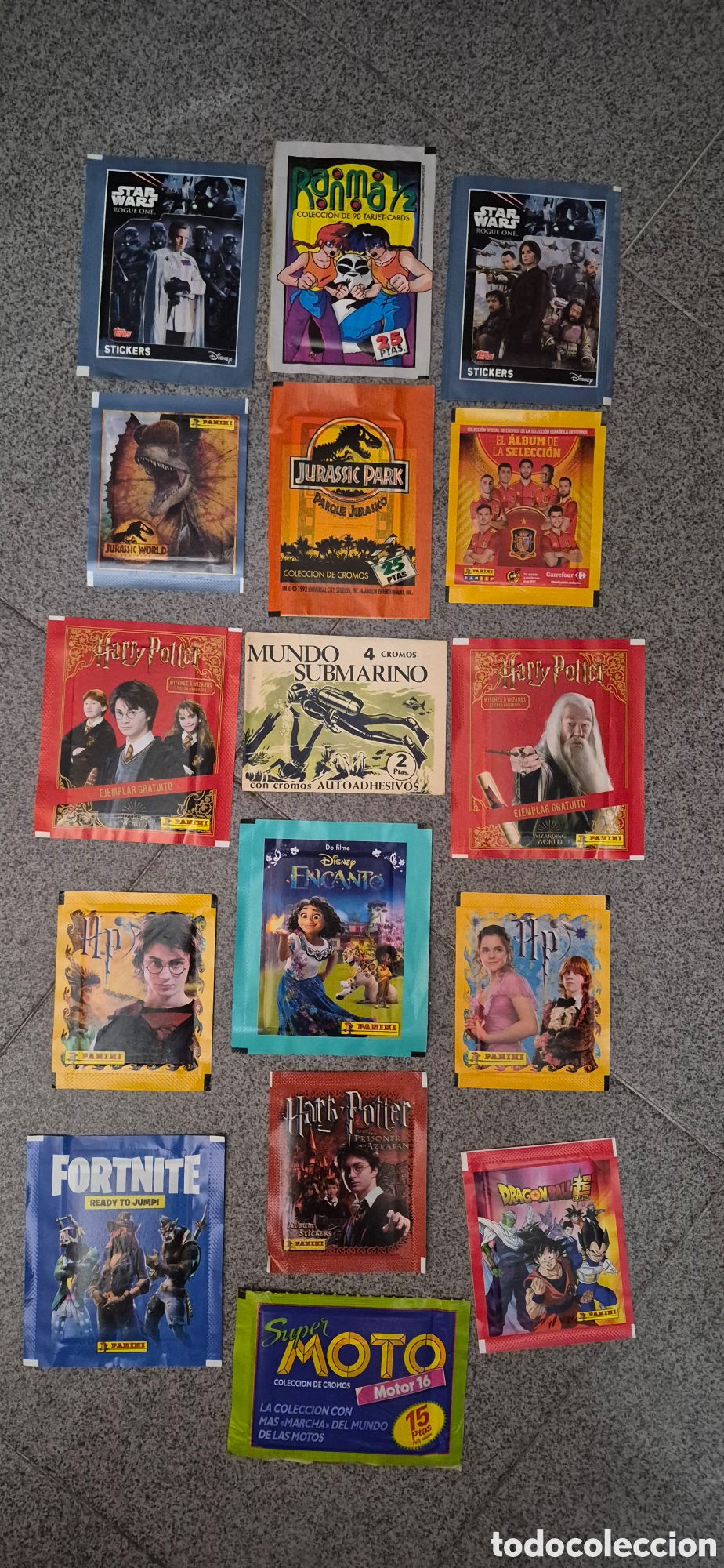 Coleccionismo Cromos antiguos: SOBRES SIN ABRIR HARRY POTTER