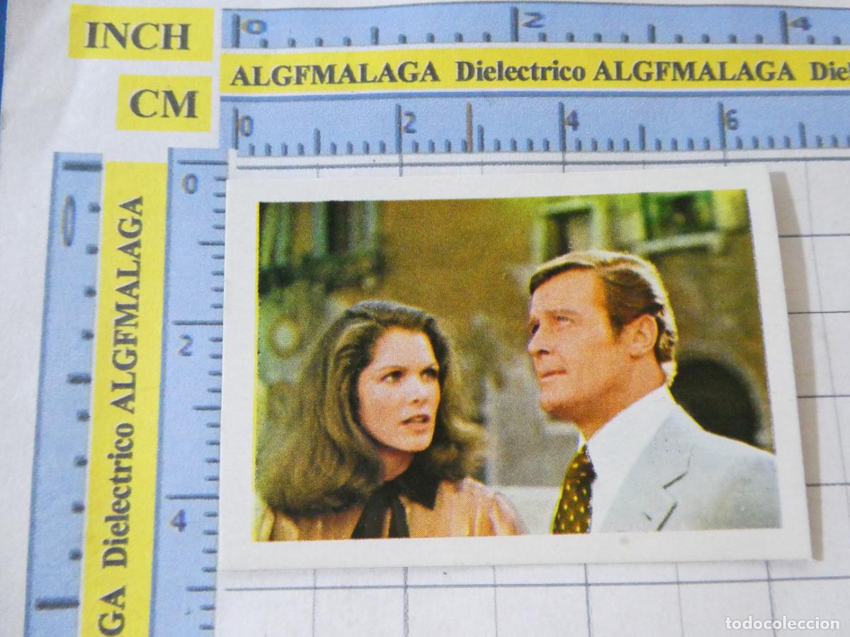 Coleccionismo Cromos antiguos: CROMO CROMITO PEL&Iacute;CULA MOONRAKER JAMES BOND 007 ROGER MOORE. A&Ntilde;O 1979. EON PRODUCTIONS. 44