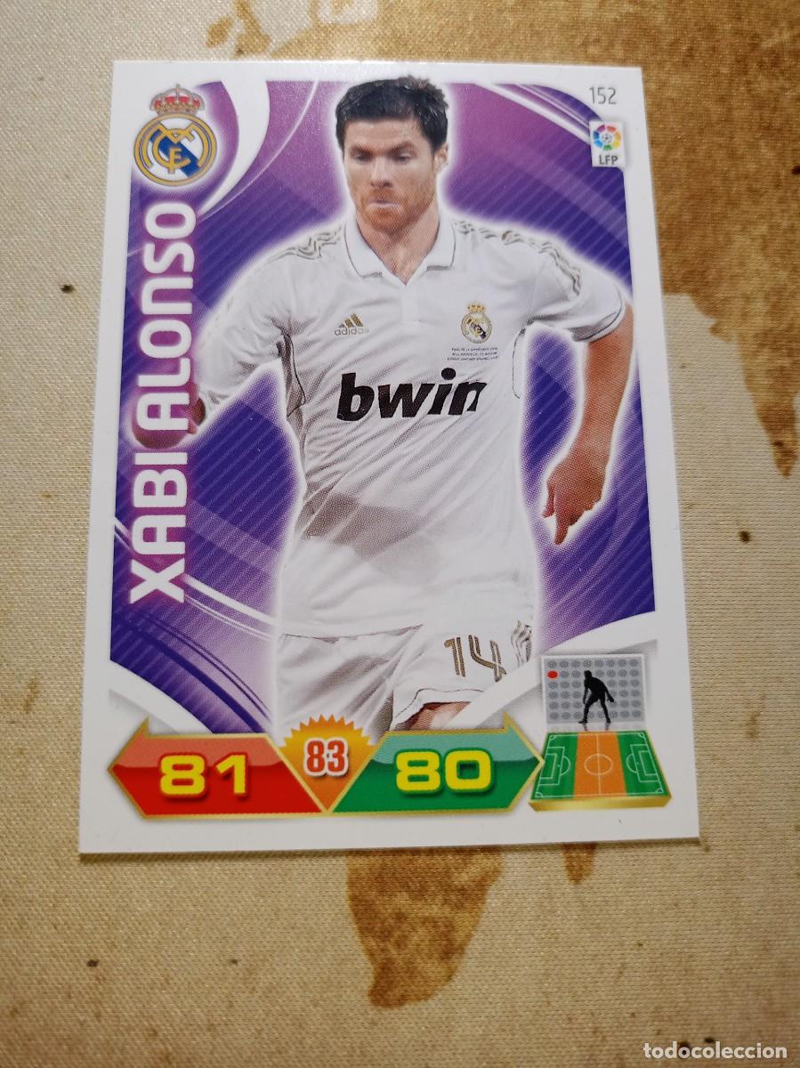 Coleccionismo Cromos antiguos: Real Madrid 152 XAVI ALONSO Adrenalyn 2011-12