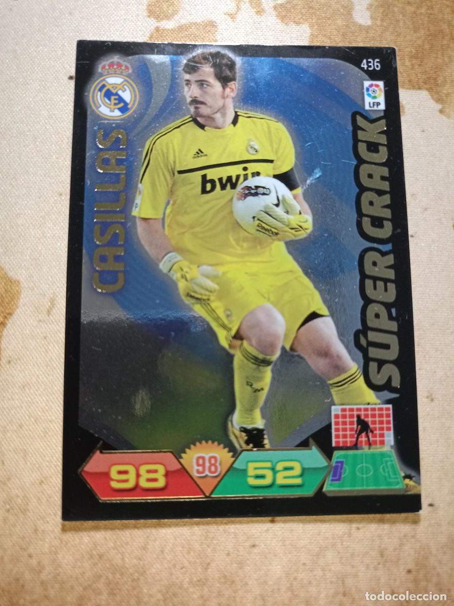 Coleccionismo Cromos antiguos: S&uacute;per Crack 436 CASILLAS Adrenalyn 2011-12