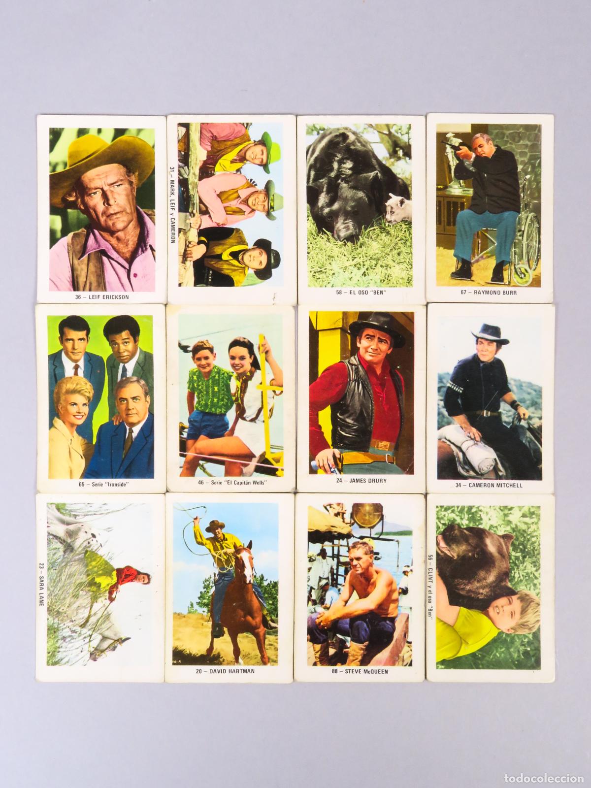 Coleccionismo Cromos antiguos: 9 cromos Galer&iacute;a Artistas &aacute;lbum Fher 1971 ver n&uacute;meros descripci&oacute;n