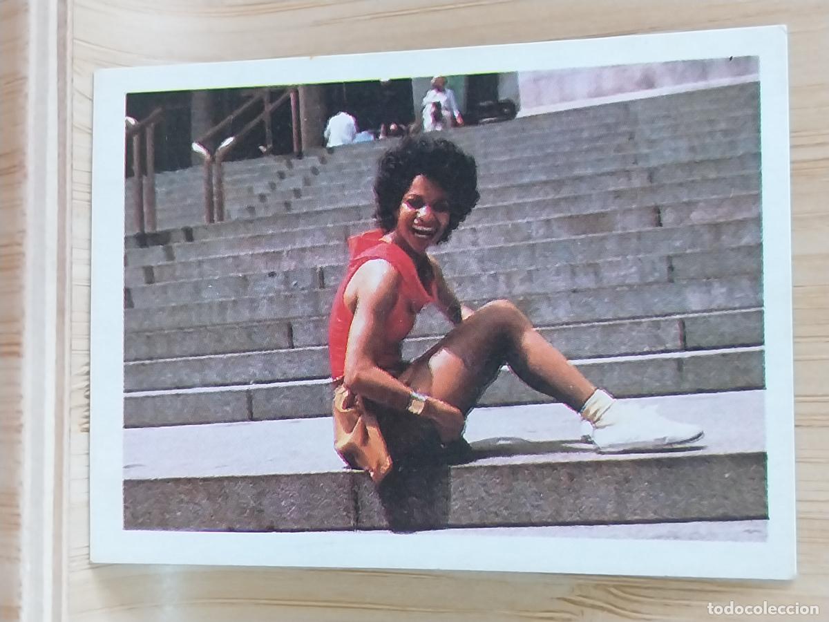 Coleccionismo Cromos antiguos: FAMA FAME LYDIA GRANT A&Ntilde;O 1983 CROMO RECUPERADO 124 ORIGINAL MGM