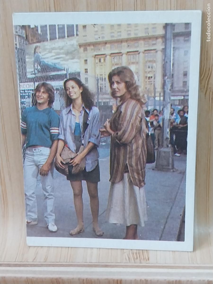 Coleccionismo Cromos antiguos: FAMA FAME A&Ntilde;O 1983 BRUNO Y LEROY CROMO SIN PEGAR NUNCA 218 ORIGINAL MGM