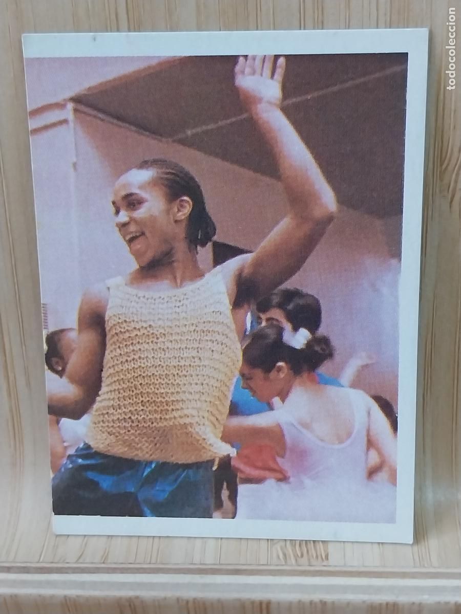 Coleccionismo Cromos antiguos: FAMA FAME A&Ntilde;O 1983 LEROY JOHSON CROMO SIN PEGAR NUNCA 216 ORIGINAL MGM