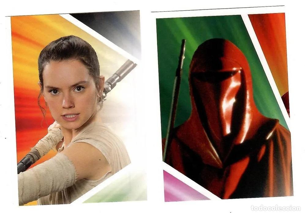 Coleccionismo Cromos antiguos: Lote de 2 cromos del album Star Wars, Topps Force Attax: S4 y S10