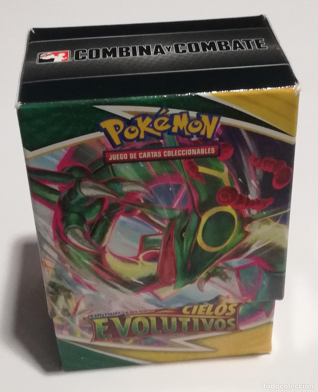 Coleccionismo Cromos antiguos: Caja Pokemon, Cielos evolutivos - Vacia