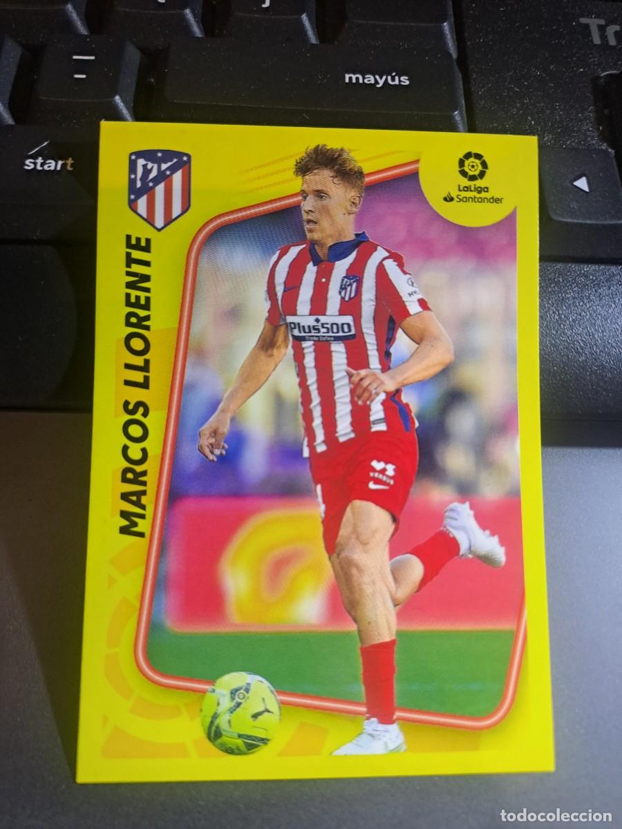 Coleccionismo Cromos antiguos: CROMO MARCOS LLORENTE 3 ATLETICO DE MADRID LIGA 2021 2022 21 22 ESTE PANINI NUNCA PEGADO