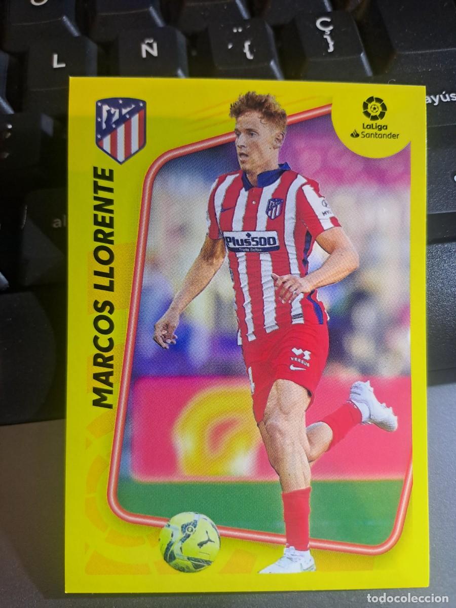 Coleccionismo Cromos antiguos: CROMO MARCOS LLORENTE 3 ATLETICO DE MADRID LIGA 2021 2022 21 22 ESTE PANINI NUNCA PEGADO