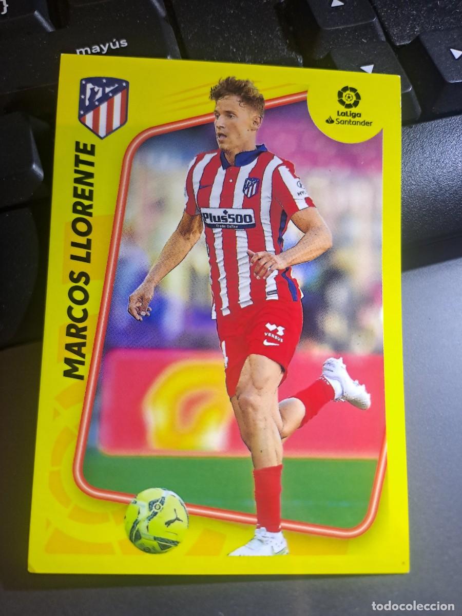 Coleccionismo Cromos antiguos: CROMO MARCOS LLORENTE 3 ATLETICO DE MADRID LIGA 2021 2022 21 22 ESTE PANINI NUNCA PEGADO
