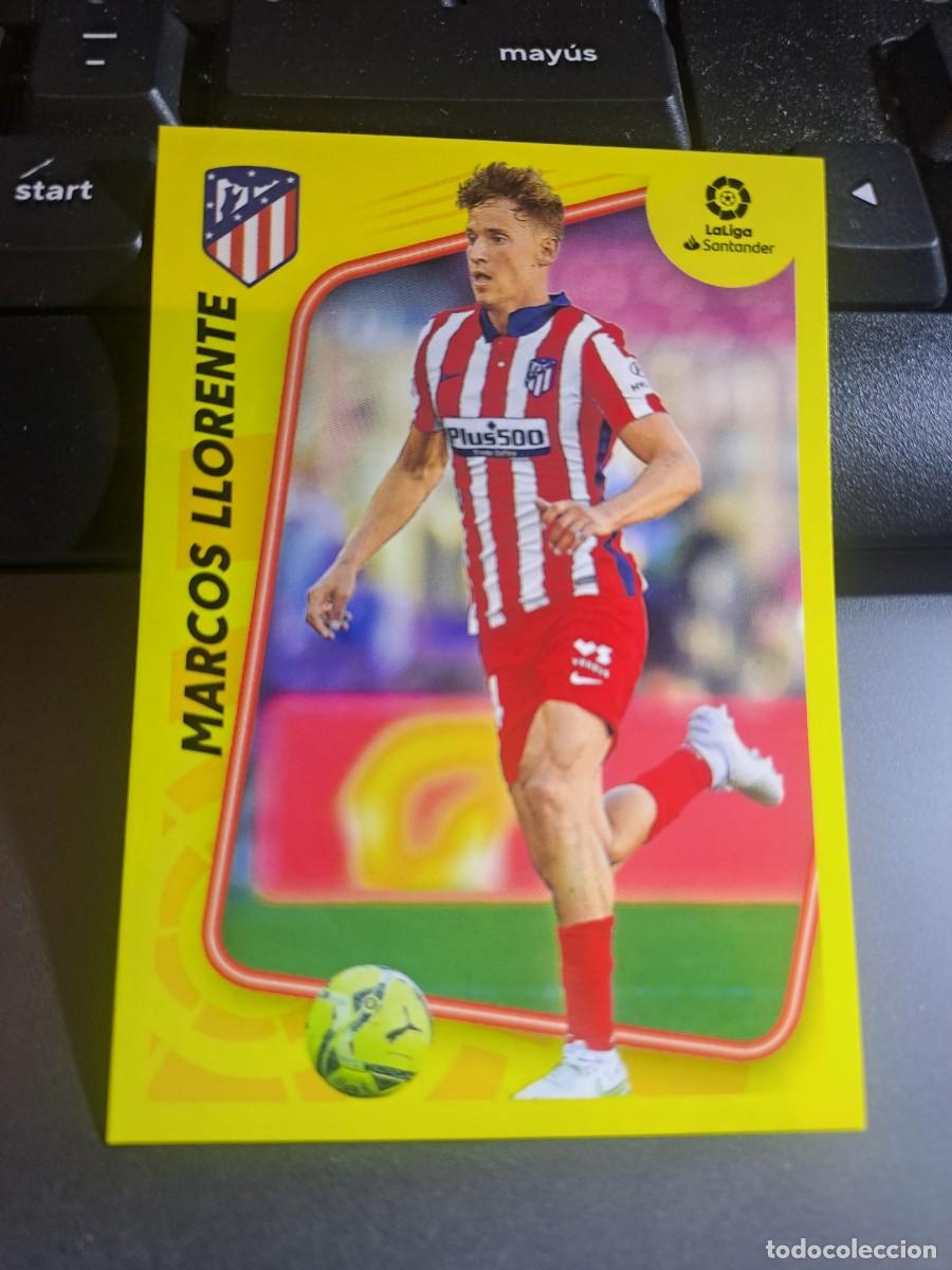 Coleccionismo Cromos antiguos: CROMO MARCOS LLORENTE 3 ATLETICO DE MADRID LIGA 2021 2022 21 22 ESTE PANINI NUNCA PEGADO