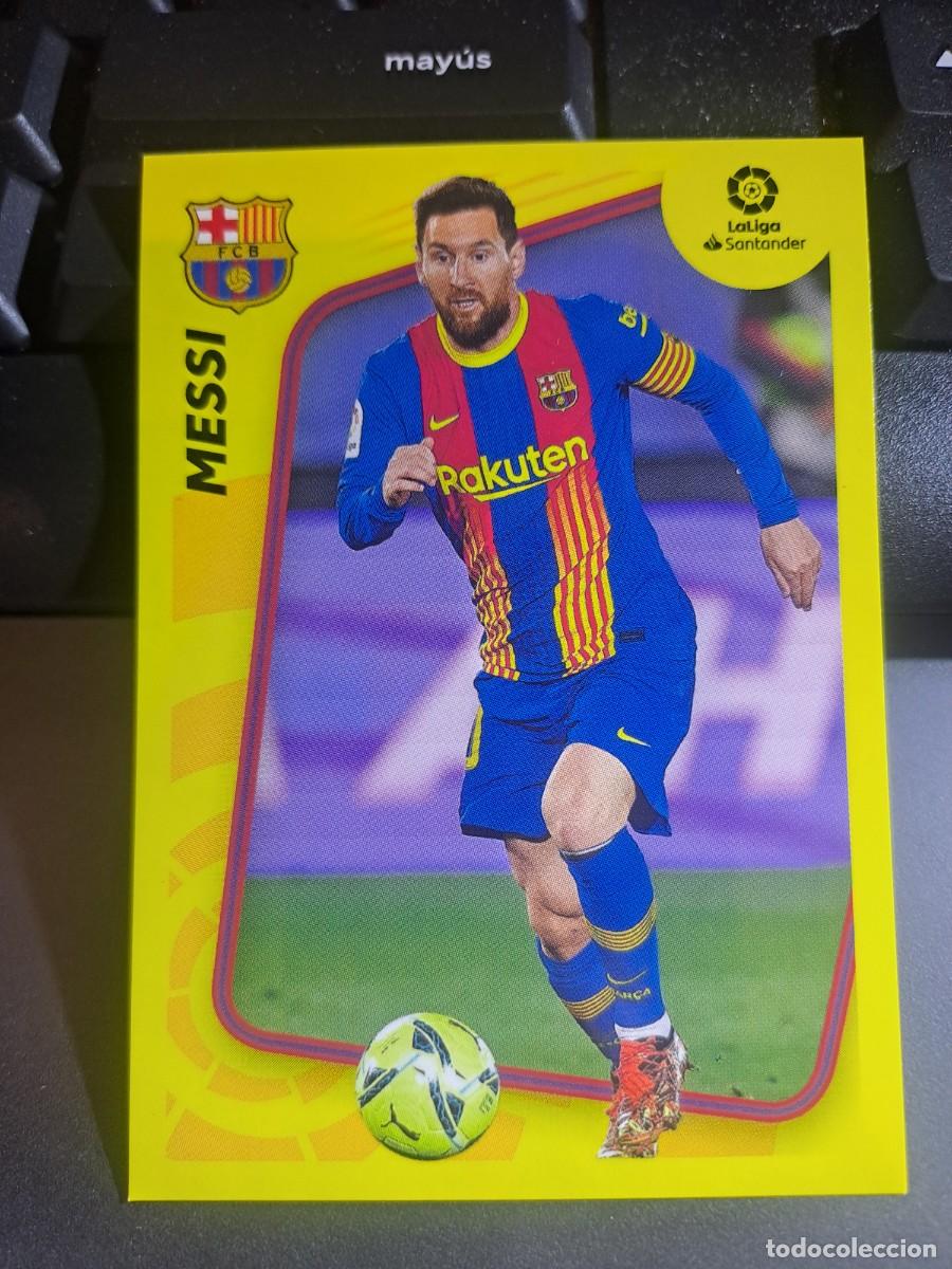 Coleccionismo Cromos antiguos: CROMO MESSI 3 BARCELONA LIGA 2021 2022 21 22 ESTE PANINI NUNCA PEGADO