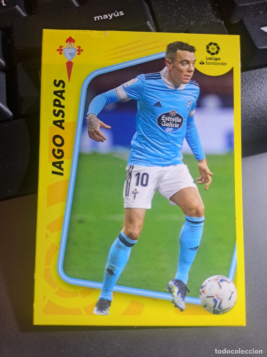 Coleccionismo Cromos antiguos: CROMO IAGO ASPAS 3 CELTA DE VIGO LIGA 2021 2022 21 22 ESTE PANINI NUNCA PEGADO