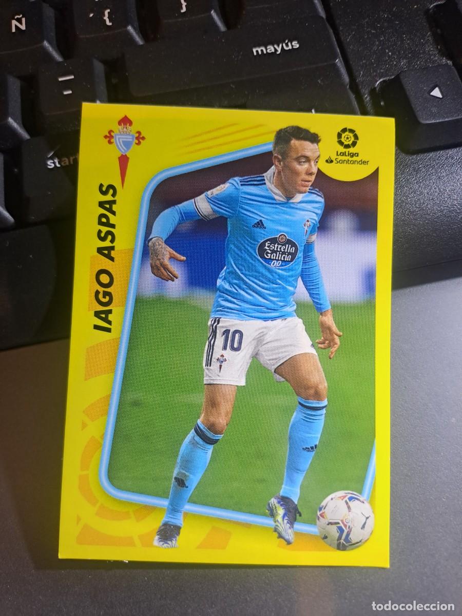 Coleccionismo Cromos antiguos: CROMO IAGO ASPAS 3 CELTA DE VIGO LIGA 2021 2022 21 22 ESTE PANINI NUNCA PEGADO