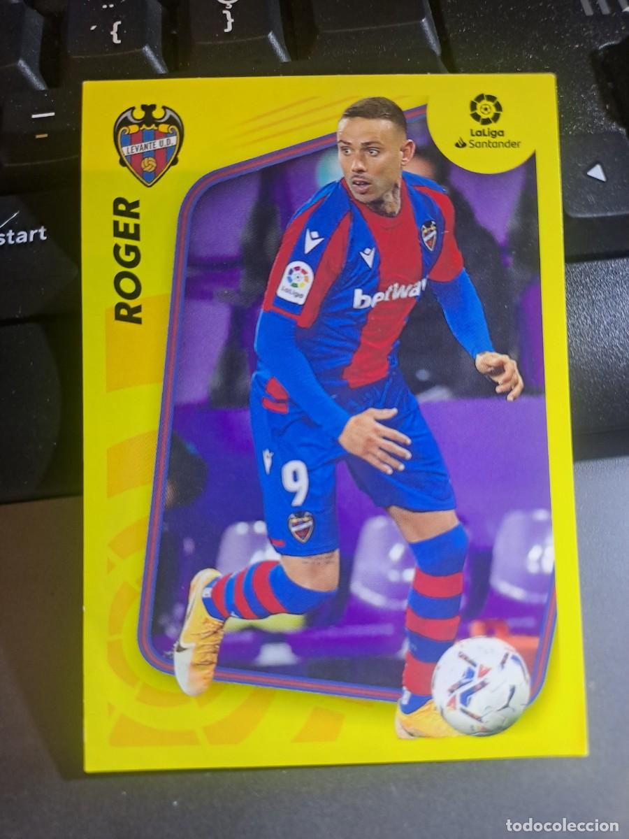 Coleccionismo Cromos antiguos: CROMO ROGER 3 LEVANTE LIGA 2021 2022 21 22 ESTE PANINI NUNCA PEGADO