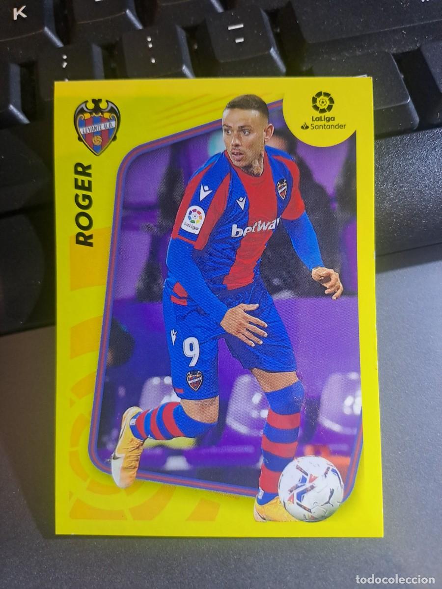 Coleccionismo Cromos antiguos: CROMO ROGER 3 LEVANTE LIGA 2021 2022 21 22 ESTE PANINI NUNCA PEGADO