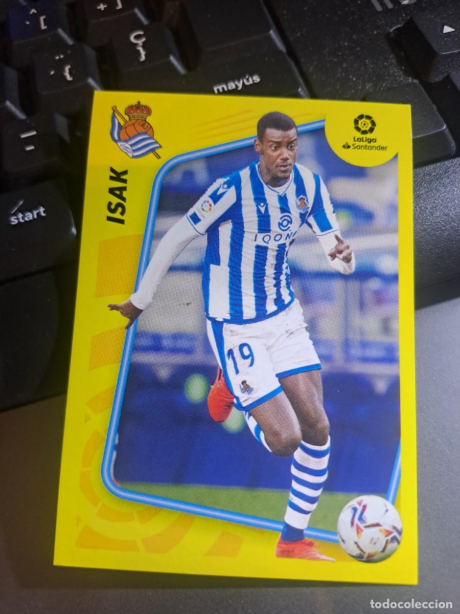 Collectable Antique Stickers: CROMO ISAK 3 REAL SOCIEDAD LIGA 2021 2022 21 22 ESTE PANINI NUNCA PEGADO