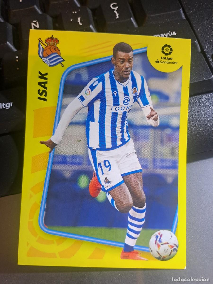 Collectable Antique Stickers: CROMO ISAK 3 REAL SOCIEDAD LIGA 2021 2022 21 22 ESTE PANINI NUNCA PEGADO