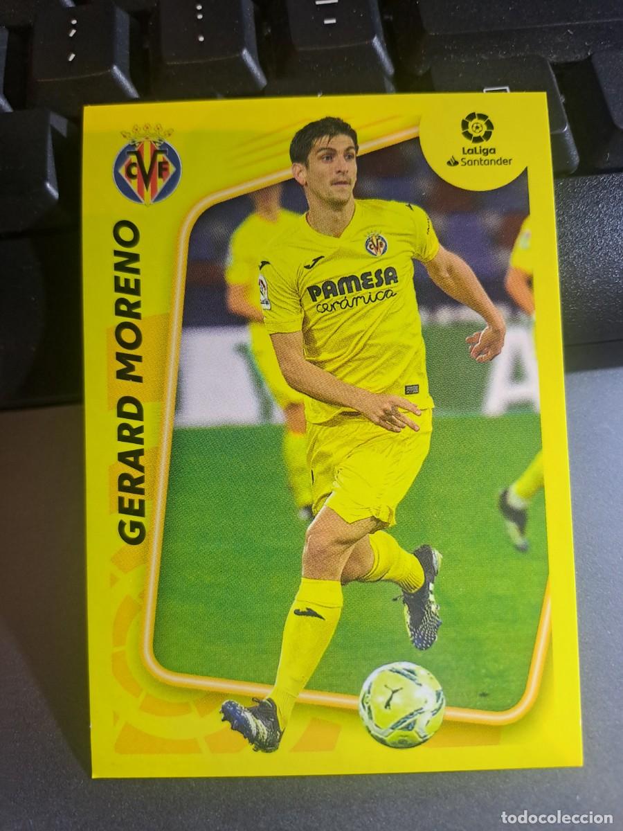 Colecionismo Cromos antigos: CROMO GERARD MORENO 3 VILLARREAL LIGA 2021 2022 21 22 ESTE PANINI NUNCA PEGADO