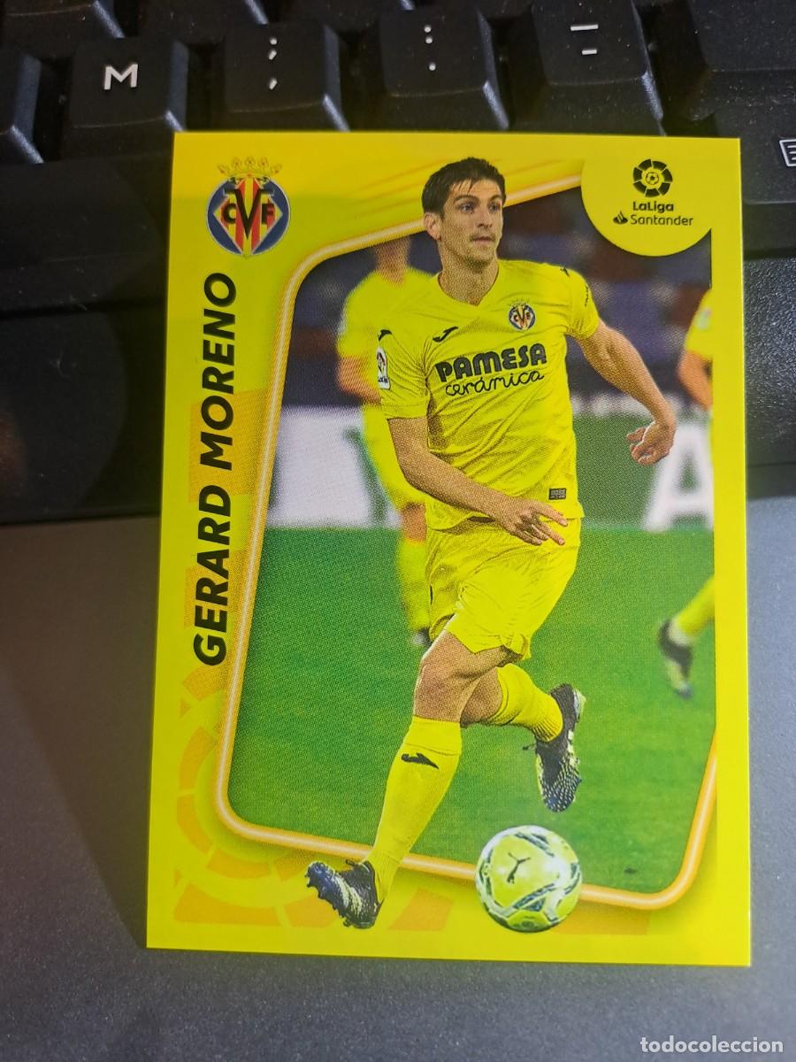 Colecionismo Cromos antigos: CROMO GERARD MORENO 3 VILLARREAL LIGA 2021 2022 21 22 ESTE PANINI NUNCA PEGADO