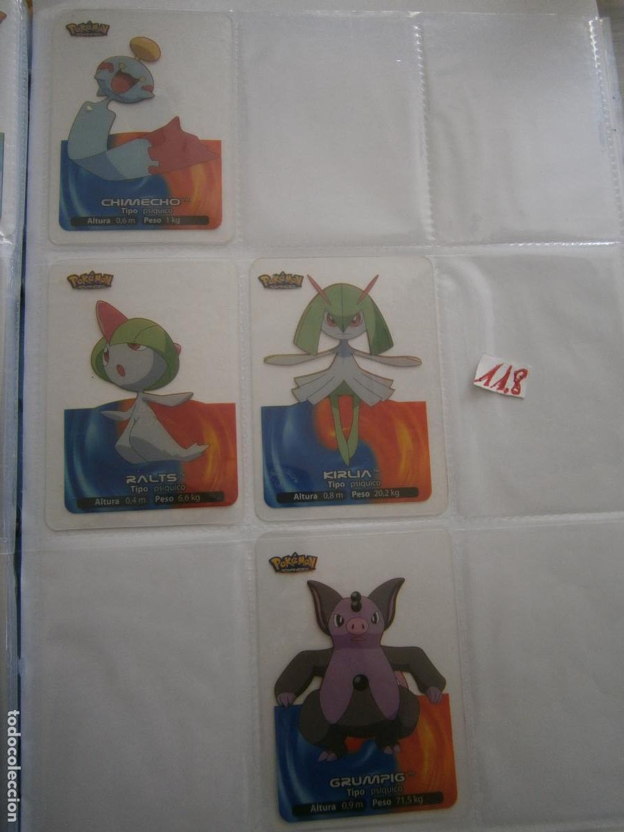 Coleccionismo Cromos antiguos: ANTIGUO LOTE DE CROMOS POKEMON ADVANCED LAMINCARDS COLLECTION