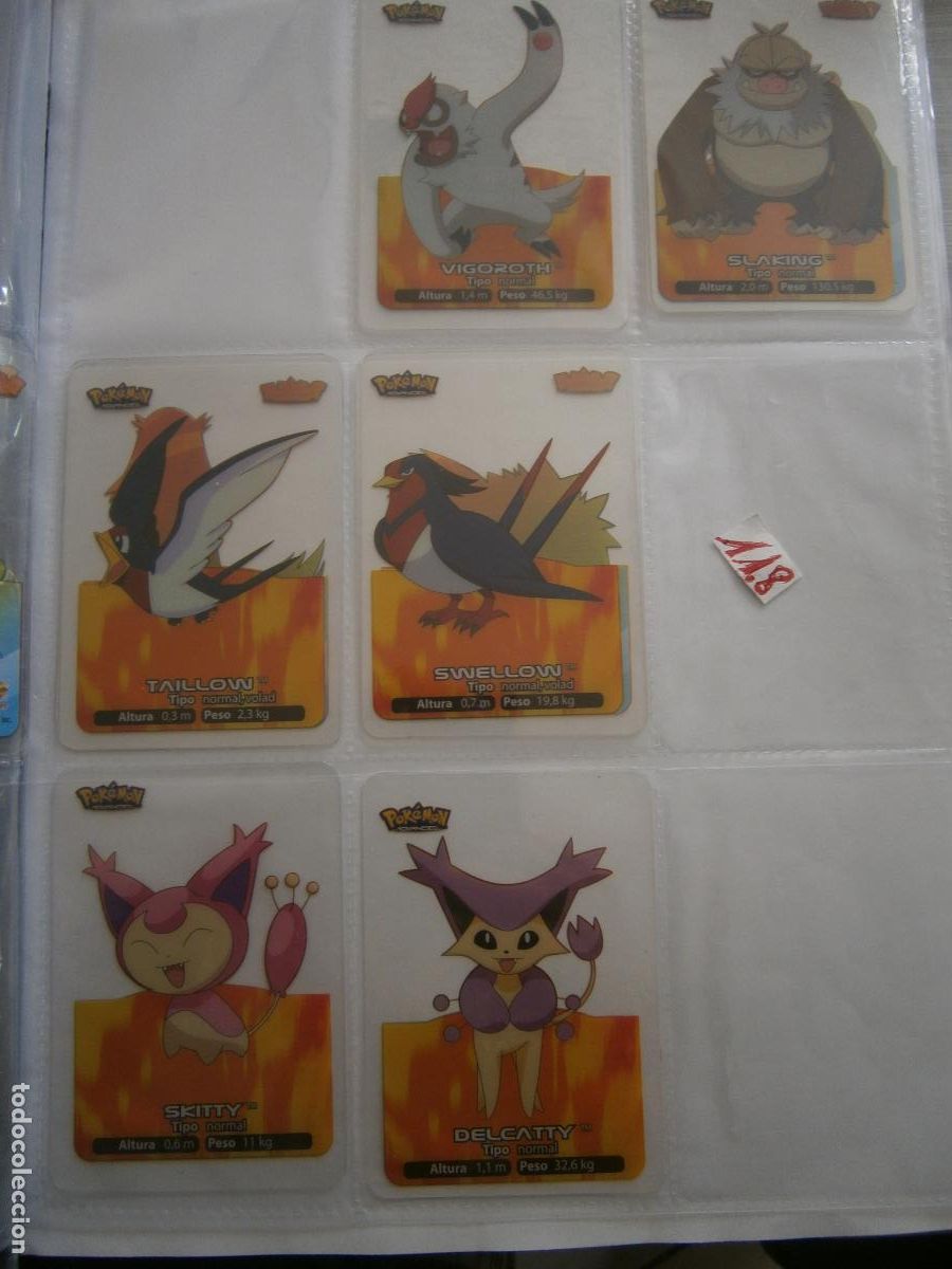Coleccionismo Cromos antiguos: ANTIGUO LOTE DE CROMOS POKEMON ADVANCED LAMINCARDS COLLECTION