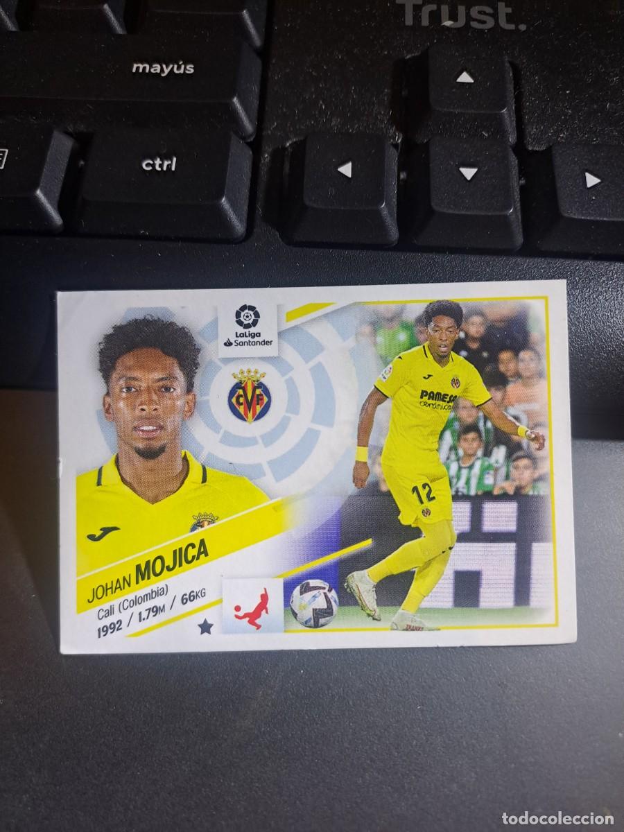 Coleccionismo Cromos antiguos: CROMO MOJICA FICHAJE 57 ULTIMOS FICHAJES 57 VILLARREAL LIGA 2022 2023 22 23 ESTE PANINI NUNCA PEGADO