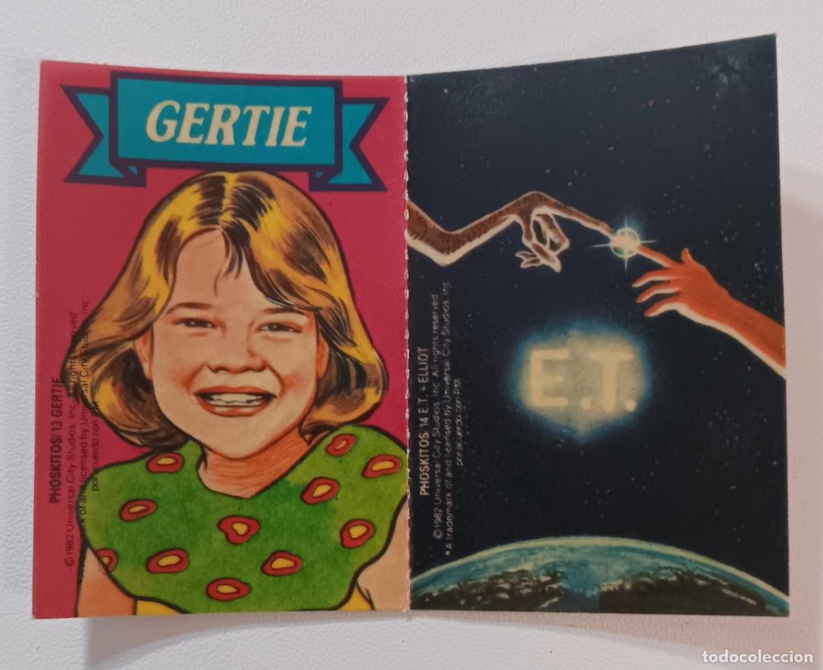 Coleccionismo Cromos antiguos: CROMO SERIE ET EL EXTRATERRESTRE PROMOCION PHOSKITOS NO MATUTANO NO CROPAN BIMBO NO PANRICO