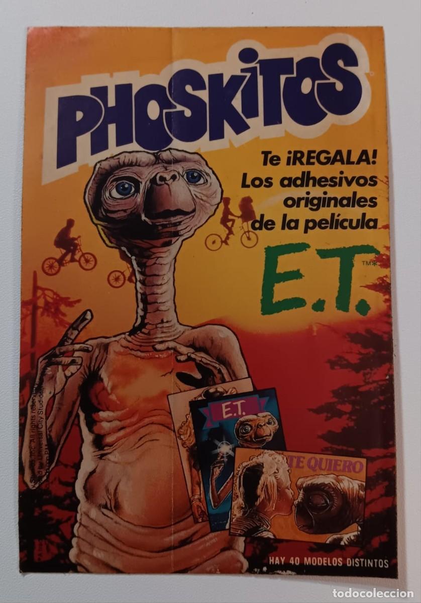Coleccionismo Cromos antiguos: CROMO SERIE ET EL EXTRATERRESTRE PUBLICITARIO PROMOCION PHOSKITOS NO MATUTANO CROPAN BIMBO PANRICO