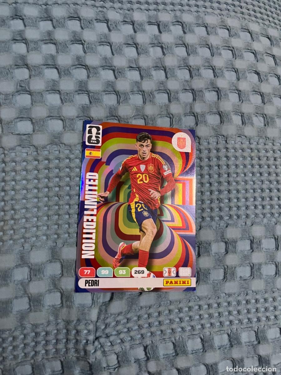 Coleccionismo Cromos antiguos: Pedri spain Espa&ntilde;a edition limited xxl adrenalyn world cup mundial 2026