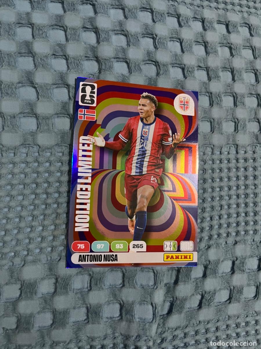Coleccionismo Cromos antiguos: Nusa norway noruega edition limited xxl adrenalyn world cup mundial 2026