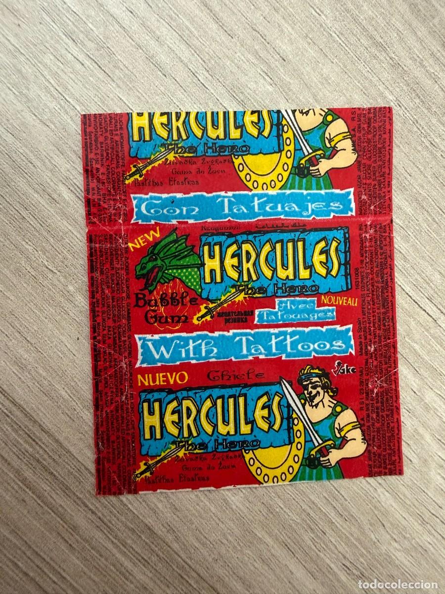 Coleccionismo Cromos antiguos: Envoltorio chicle H&eacute;rcules (fresa, tatuajes) &ndash; Jake
