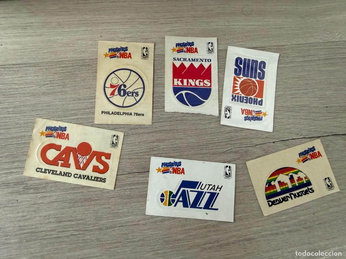 Coleccionismo Cromos antiguos: 6 cromos Phoskitos - equipos NBA