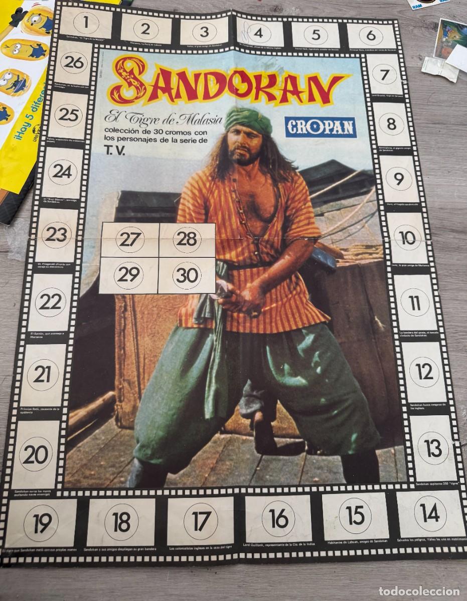 Coleccionismo Cromos antiguos: Sandokan de Cropan - &Aacute;lbum vac&iacute;o