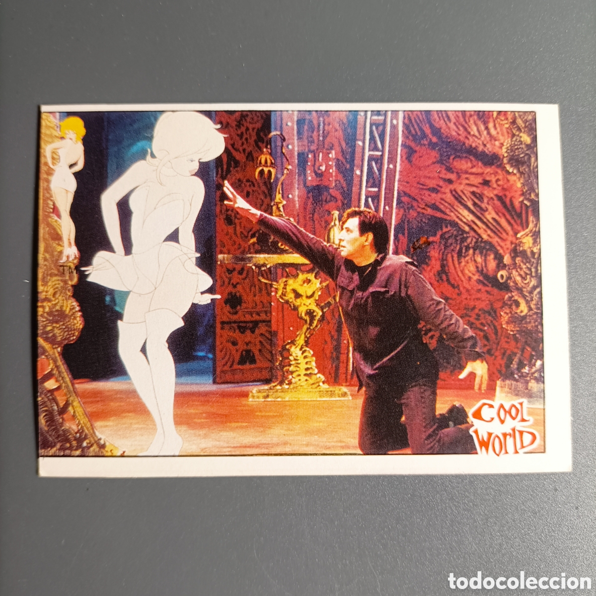 Coleccionismo Cromos antiguos: UNA RUBIA ENTRE DOS MUNDOS. №15 KIM BASINGER