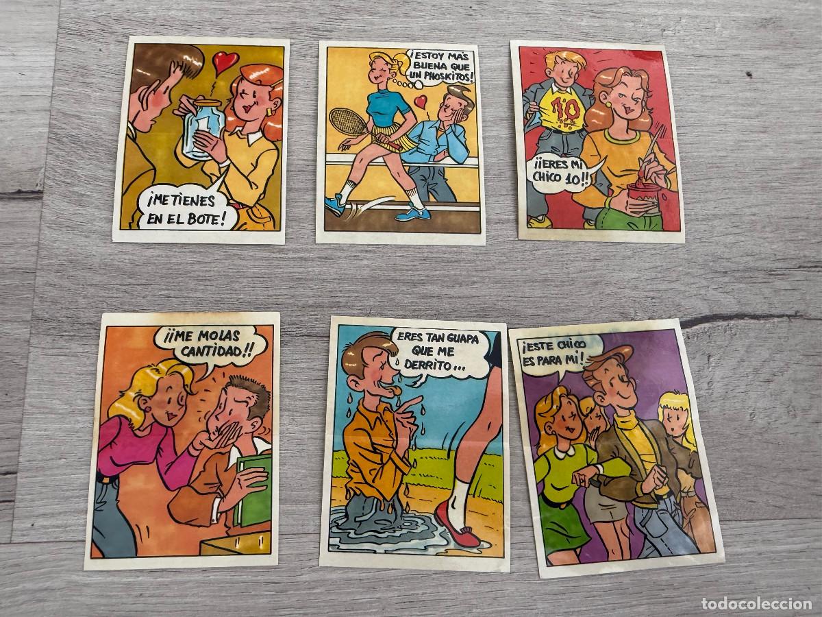 Sammeln alte Sammelbilder: Ligoman&iacute;a de Phoskitos - Lote de 6 cromos