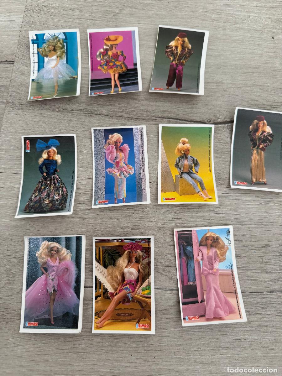 Coleccionismo Cromos antiguos: 10 cromos Barbie de Bimbo - colecci&oacute;n dif&iacute;cil
