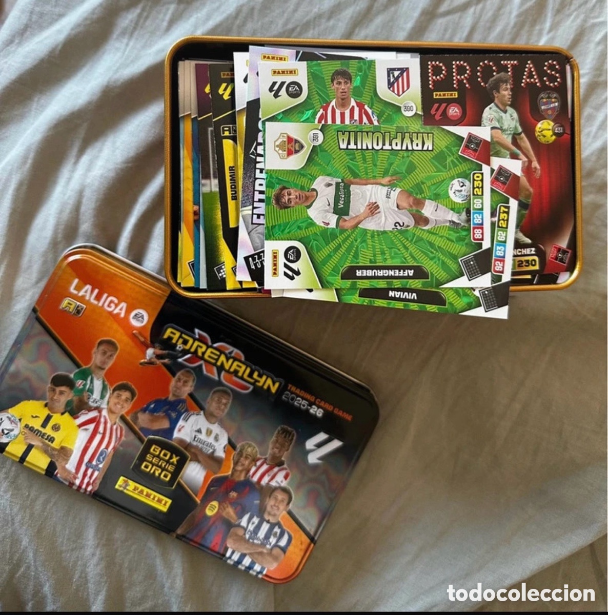 Coleccionismo Cromos antiguos: Lote de 283 cromos Adrenalyn 25/26