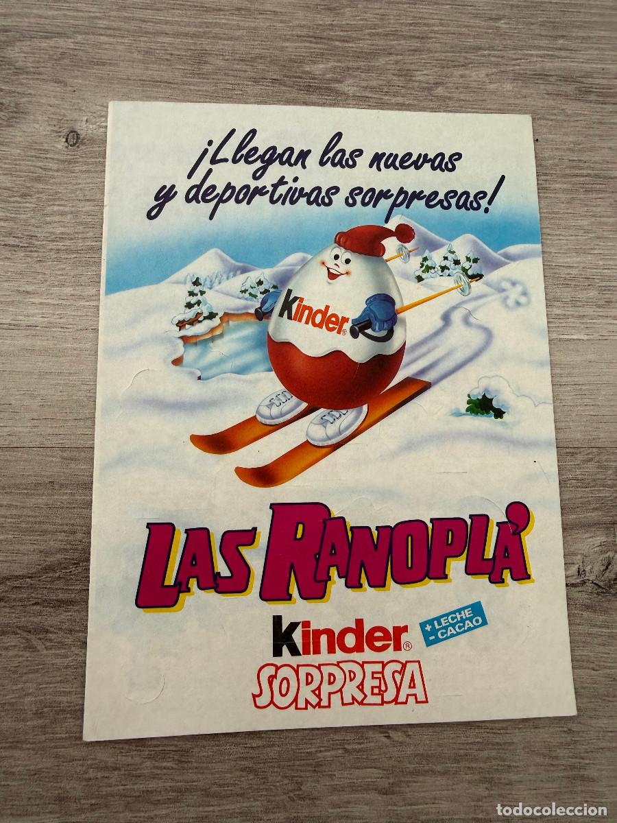 Coleccionismo Cromos antiguos: Las Ranopl&aacute; - &Aacute;lbum completo de Kinder